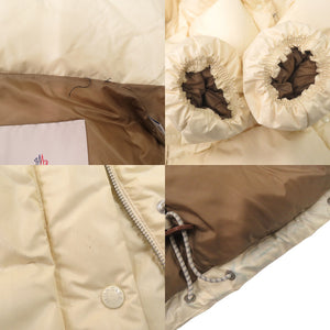 モンクレール × パーム エンジェルス EDITH GIUBBOTTO G209L1A00009 サイズ0 ダウン フェザー アイボリー ダウンジャケット 0657【中古】MONCLER