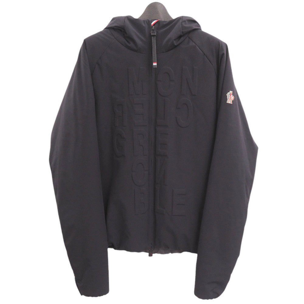 美品 モンクレール KRIMMLER GIUBBOTTO グルノーブル F20971A60040 サイズ2 ナイロン ネイビー ダウンジャケット 0658【中古】MONCLER メンズ