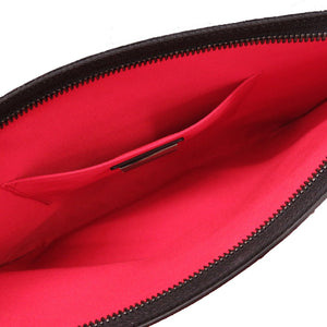 美品 クリスチャンルブタン 3175006 レザー ブラック 2WAY ショルダーバッグ クラッチバッグ 黒 0687【中古】Christian Louboutin