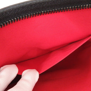 美品 クリスチャンルブタン 3175006 レザー ブラック 2WAY ショルダーバッグ クラッチバッグ 黒 0687【中古】Christian Louboutin