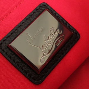 美品 クリスチャンルブタン 3175006 レザー ブラック 2WAY ショルダーバッグ クラッチバッグ 黒 0687【中古】Christian Louboutin
