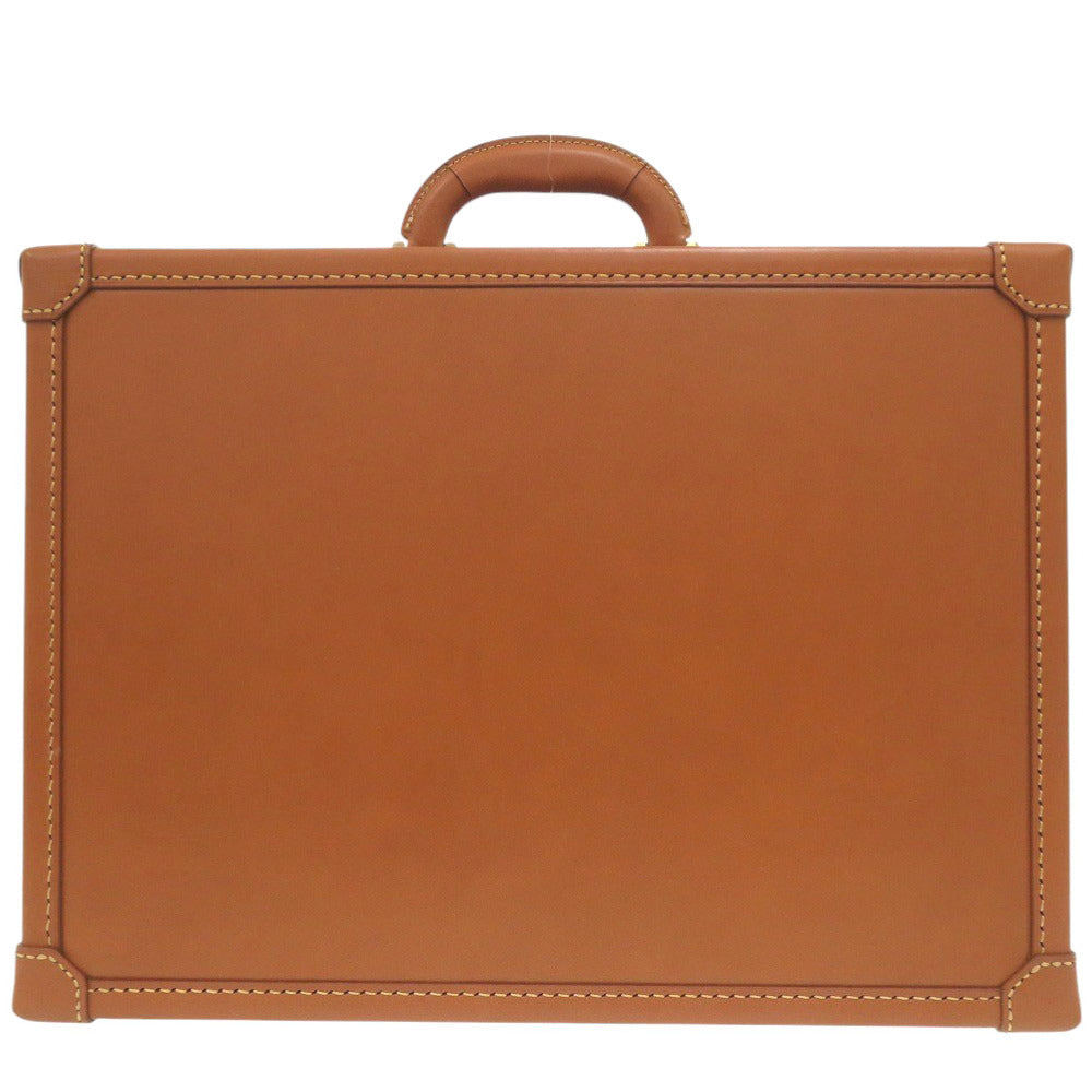 新品同様 土屋鞄製造所 レザー ブラウン アタッシュケース 茶 0692【中古】メンズ
