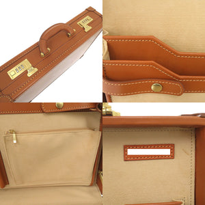 新品同様 土屋鞄製造所 レザー ブラウン アタッシュケース 茶 0692【中古】メンズ