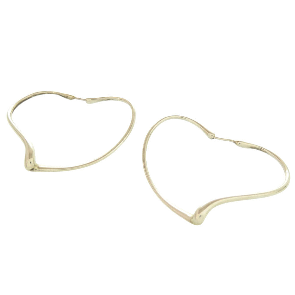 ティファニー オープンハート シルバー925 ピアス アクセサリー 0705 【中古】 TIFFANY&Co.