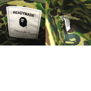 新品同様 レディメイド x ア ベイシングエイプ シャーク フィールド パック ヴィンテージコットン 150個限定 READYMADE x A BATHING APE  RE-AP-KH-00-00-005 コットン カーキ 0716【中古】READYMADE