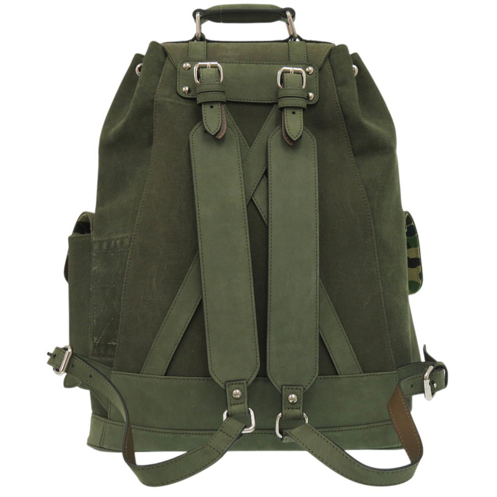 新品同様 レディメイド x ア ベイシングエイプ シャーク フィールド パック ヴィンテージコットン 150個限定 READYMADE x A BATHING APE  RE-AP-KH-00-00-005 コットン カーキ 0716【中古】READYMADE