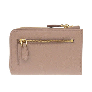 新品同様 プラダ 1PP122 キーリング サフィアーノレザー CIPRIA(F0236)ベージュ コインケース  0718【中古】PRADA