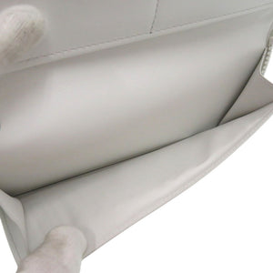 美品 ルイ ヴィトン ヴェルティカル LVフレンド ジッピーウォレット ラウンドファスナー モノグラム M80337 長財布 レザー ホワイト LV 0754【中古】LOUIS VUITTON