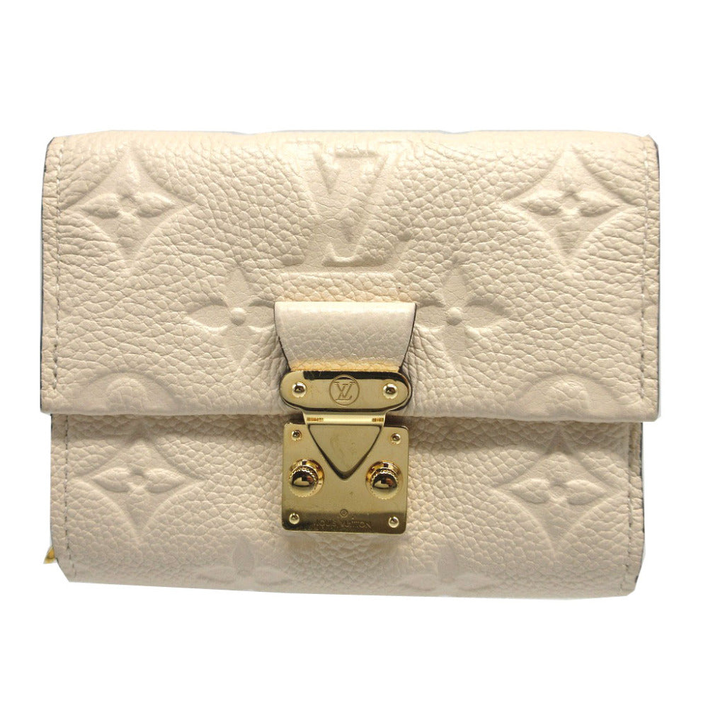 美品 ルイヴィトン M81071 モノグラム アンプラント ポルトフォイユ メティス ICチップ クレーム コンパクトウォレット 財布 0783【中古】LOUIS VUITTON