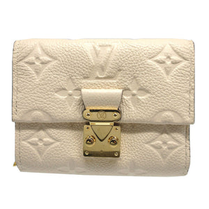 美品 ルイヴィトン M81071 モノグラム アンプラント ポルトフォイユ メティス ICチップ クレーム コンパクトウォレット 財布 0783【中古】LOUIS VUITTON