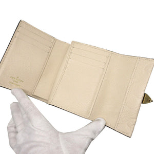 美品 ルイヴィトン M81071 モノグラム アンプラント ポルトフォイユ メティス ICチップ クレーム コンパクトウォレット 財布 0783【中古】LOUIS VUITTON