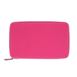 新品同様 エルメス アジェンダジップ ヴォーエプソン ローズティリアン □R刻印(2014年製) ピンク 手帳カバー 0792【中古】HERMES