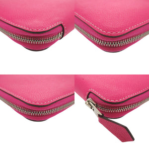 新品同様 エルメス アジェンダジップ ヴォーエプソン ローズティリアン □R刻印(2014年製) ピンク 手帳カバー 0792【中古】HERMES