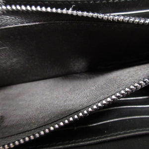 新品同様 ジミーチュウ CARNABY スタースタッズ デニムスエード ネイビー 紺 ラウンドファスナー長財布 財布 0796【中古】JIMMY CHOO