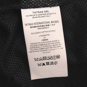 美品 タトラス ポリエステル コットン サイズ01 ブラック ジップアップブルゾン 黒 0801【中古】TATRAS