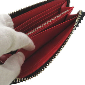 新品同様 クリスチャンルブタン パネトーネ ラウンドファスナー ウォレット 長財布 レザー ネイビー 0813【中古】Christian Louboutin