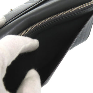 美品 バレンシアガ モナコ バーティカルウォレット アンティーク調シルバー BB ロゴ メタル MONACO 長財布 レザー ダークグレー 0825【中古】BALENCIAGA