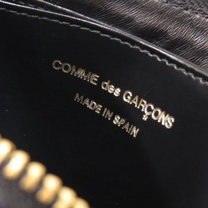 新品同様 コムデギャルソン
 POLKA DOTS EMBOSSED SA3100NE コインケース
 レザー 0843
【中古】COMME des GARCONS ユニセックス