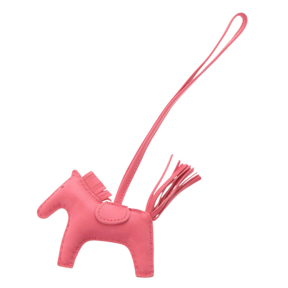 美品 エルメス ロデオPM アニョーミロ ローズアザレ Y刻印(2020年製) バッグチャーム 0851 【中古】 HERMES