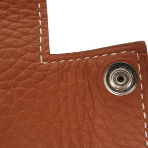 美品 エルメス エテュイカルトGM エヴリン トリヨンクレマンス ゴールド □I刻印(2005年製) シルバー金具 トランプケース 0869【中古】HERMES