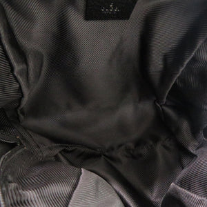 美品 グッチ 124542 GGキャンバス ブラック ハンドバッグ 黒 0932【中古】GUCCI