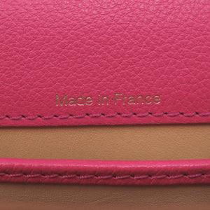 美品 デルボー ブリヨン ミニ レザー ピンク 2wayハンドバッグ デルヴォー 0946【中古】DELVAUX