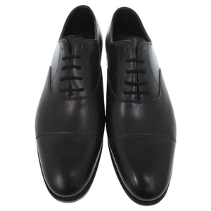 新品同様 ジョンロブ シティーII オックスフォードシューズ レザー ブラック 0949【中古】John Lobb