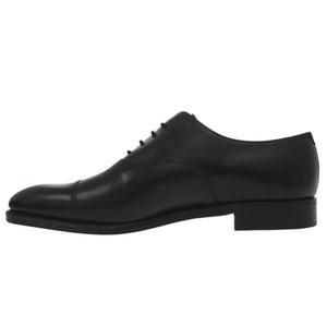 新品同様 ジョンロブ シティーII オックスフォードシューズ レザー ブラック 0949【中古】John Lobb