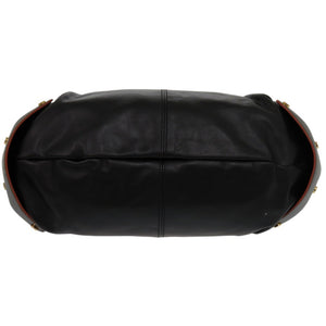 美品 マルニ 2WAY バルーン レザー ブラック ショルダーバッグ 黒 0960【中古】MARNI