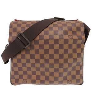 ルイ ヴィトン ナヴィグリオ ダミエ N45255 ブラウン ショルダーバッグ LV 0963【中古】LOUIS VUITTON メンズ