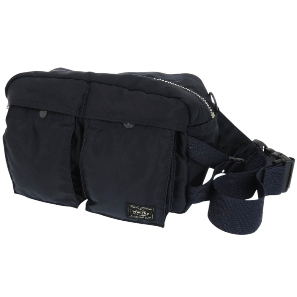 美品 吉田カバン ポーター PORTER タンカー 2WAY ボディバッグ ウエストバッグ TANKER ナイロン ネイビー 0996【中古】YOSHIDA & CO., LTD.