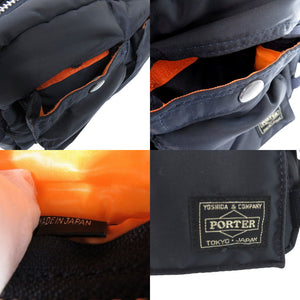 美品 吉田カバン ポーター PORTER タンカー 2WAY ボディバッグ ウエストバッグ TANKER ナイロン ネイビー 0996【中古】YOSHIDA & CO., LTD.