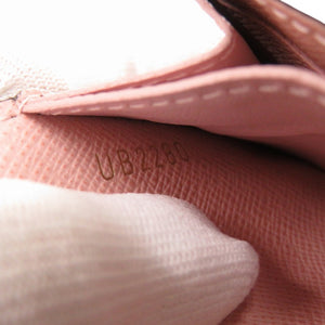 美品 ルイ ヴィトン ポルトモネ ロザリ モノグラム M62361 ローズバレリーヌ 二つ折り財布 LV 1018【中古】LOUIS VUITTON