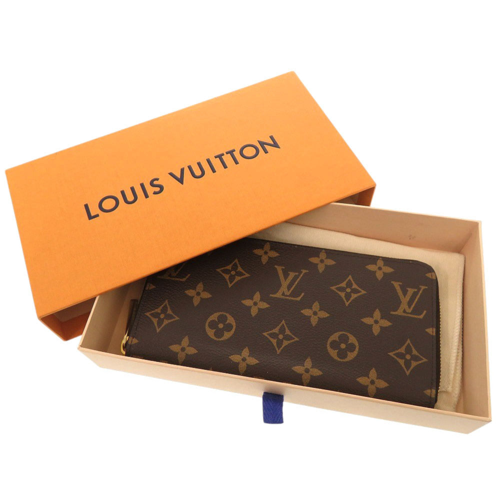 新品同様 ルイ ヴィトン ジッピーウォレット M42616 ブラウン ラウンドファスナー 長財布 LV 1021【中古】LOUIS VUITTON