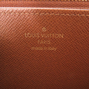 新品同様 ルイ ヴィトン ジッピーウォレット M42616 ブラウン ラウンドファスナー 長財布 LV 1021【中古】LOUIS VUITTON