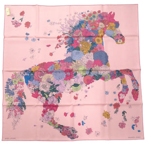 未使用品 エルメス カレ90 ローブ レジェール Robe Legere スカーフ シルク マルチカラー 1033【中古】HERMES