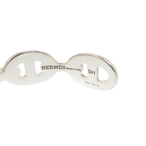 美品 エルメス シェーヌダンクル アンシェネ SH シルバー925 バングル ブレスレット 1040【中古】HERMES
