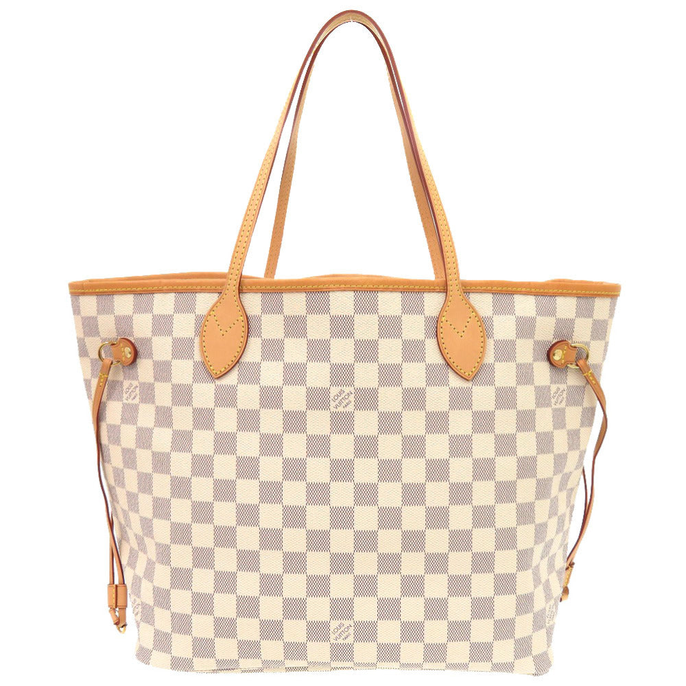 新品同様 ルイ ヴィトン 新型 ネヴァーフルMM ダミエ アズール ローズバレリーヌ N41605 トートバッグ LV 1050 【中古】 LOUIS VUITTON