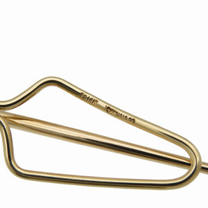 美品 ティファニー ゴルフクラブ タイピン タイピン K14イエローゴールド/K14ホワイトゴールド ゴールド 1056【中古】TIFFANY&Co.