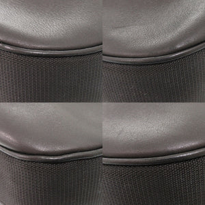 美品 グッチ 001 3315 レザー ブラック ショルダーバッグ 黒 1075【中古】GUCCI