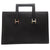 美品 エルメス 365PM ブリーフケース ビジネスバッグ ハンドバッグ レザー ブラック J刻印 1086【中古】HERMES