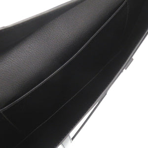 美品 エルメス 365PM ブリーフケース ビジネスバッグ ハンドバッグ レザー ブラック J刻印 1086【中古】HERMES