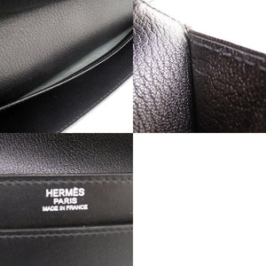 美品 エルメス 365PM ブリーフケース ビジネスバッグ ハンドバッグ レザー ブラック J刻印 1086【中古】HERMES