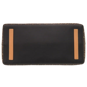 美品 バーバリー PVC/レザー ブラウン トートバッグ 1142【中古】BURBERRY