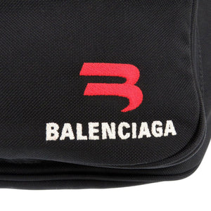 バレンシアガ SPORTY ボディバッグ 701749 ウエストバッグ ナイロン ブラック 1149【中古】BALENCIAGA