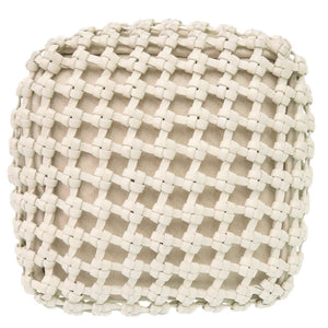 美品 ボッテガヴェネタ Cavallino カヴァリーノ 709612 レザー キャンバス ホワイト ハンドバッグ 白 1172【中古】BOTTEGAVENETA