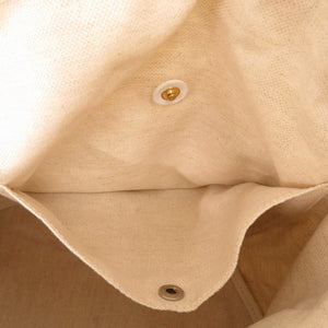 美品 ボッテガヴェネタ Cavallino カヴァリーノ 709612 レザー キャンバス ホワイト ハンドバッグ 白 1172【中古】BOTTEGAVENETA