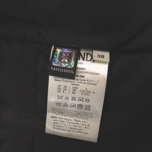 新品同様 フェンディ ジップアップショートケープ FAA406 サイズ38 ウール ポリウレタン ポリエステル ブラウン アウターその他 茶 1176【中古】FENDI