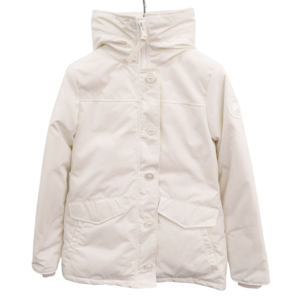 未使用品 カナダグース Lynnwood Parka Humanature 2530W1 サイズS ポリエステル ナイロン ホワイト ダウンジャケット 1252【中古】CANADA GOOSE