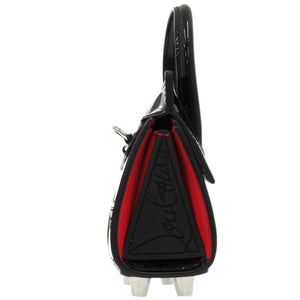 未使用品 クリスチャンルブタン 2way パロマナノ ショルダーバッグ パテントレザー ブラック 1283【中古】Christian Louboutin